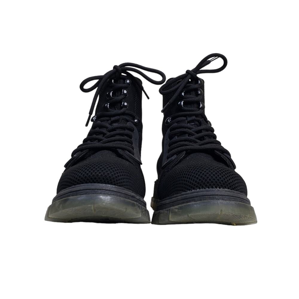MIA Womens 6 Simon Black Lace Up Combat Bootie - Picture 3 of 9